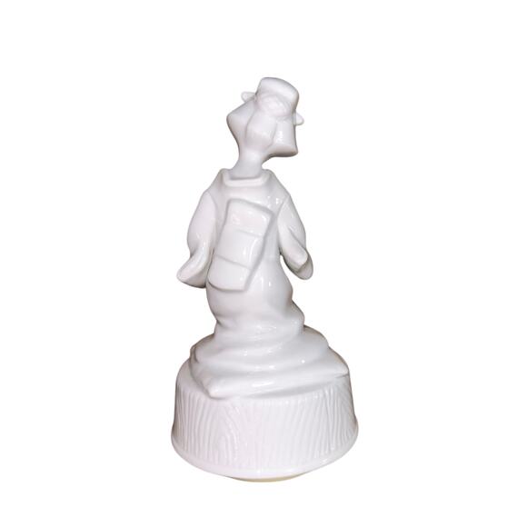 Vintage Geisha Girl Rotating Music Box - Picture 3 of 6